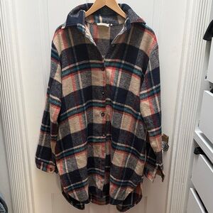 Adora Plaid Shacket